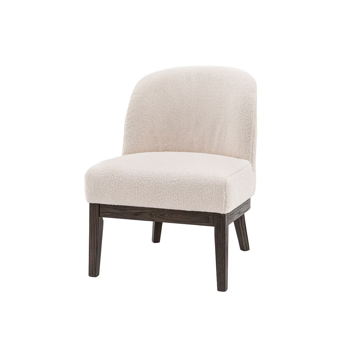 Bardfield Cream Teddy Fabric Chair