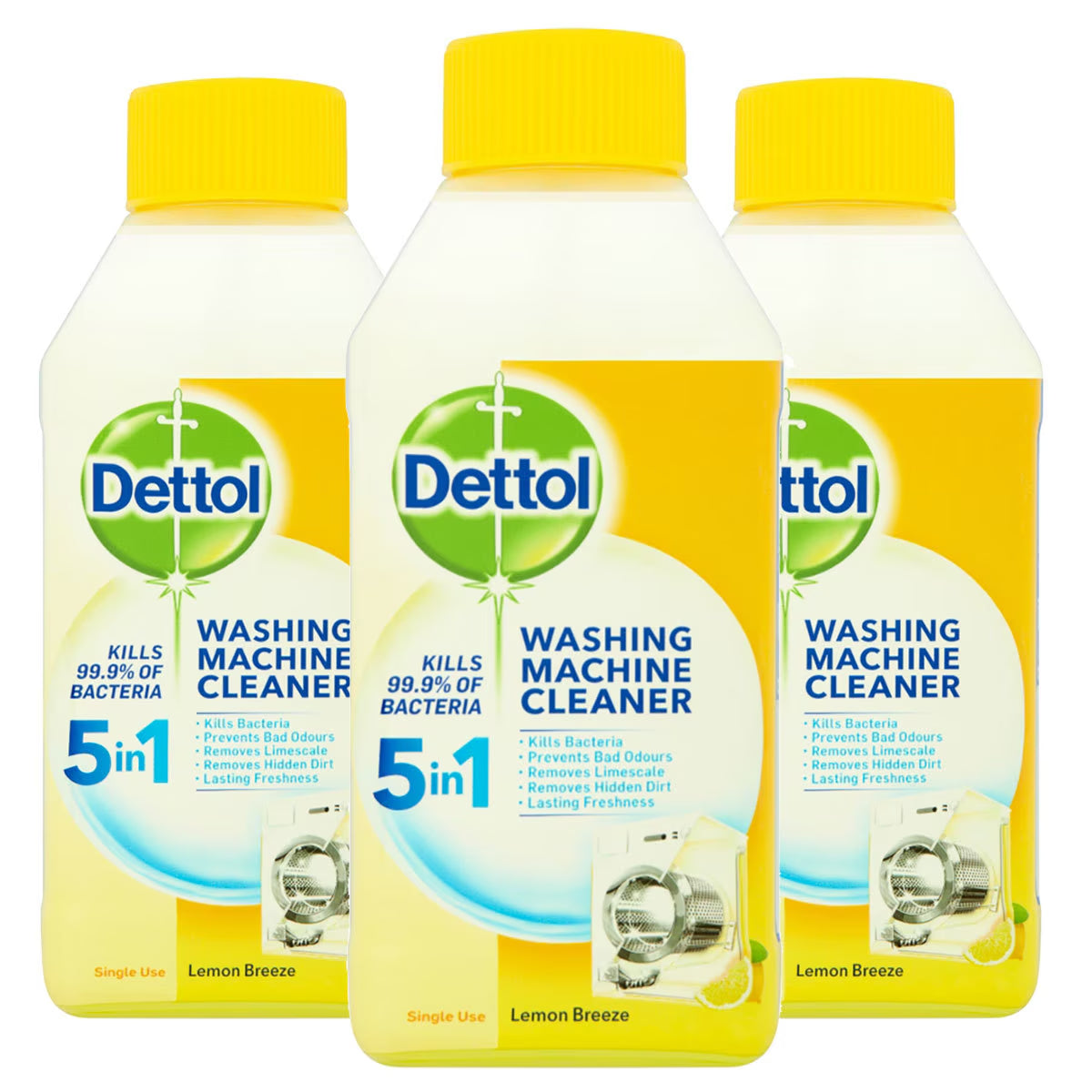 Washing Machine Cleaner Citrus, 3 X 250Ml