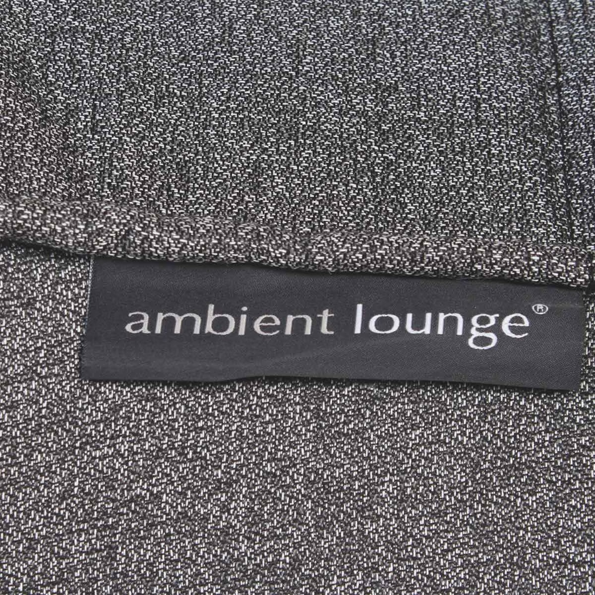 Butterfly Lounger Chair Outdoor Bean Bag in Dark Grey