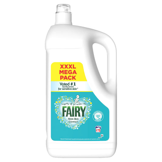 Non Bio Laundry Liquid, 172 Wash, 4.988L