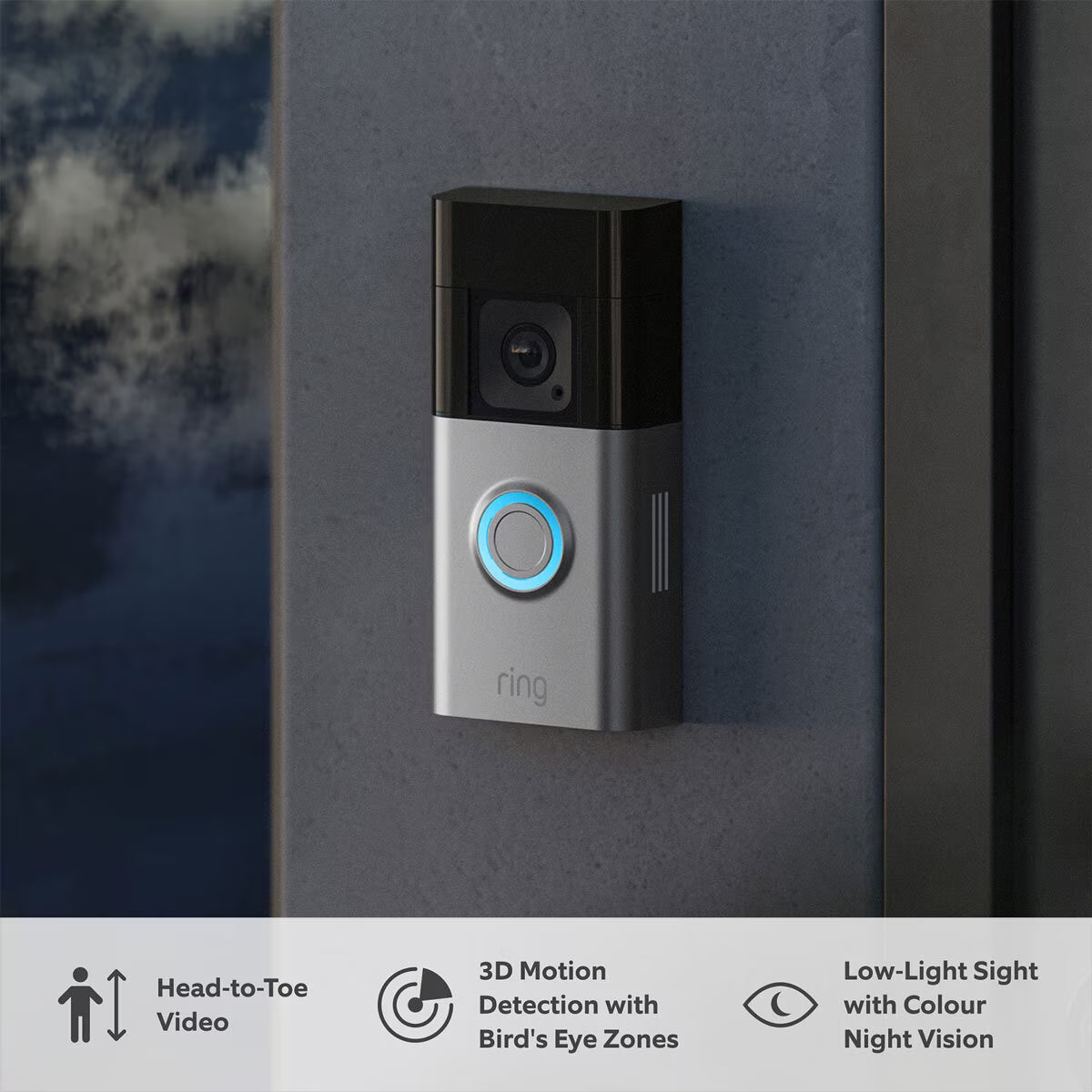 Battery Video Doorbell Pro with Chime (2Nd Gen) & an Additional Quick Release Battery Pack