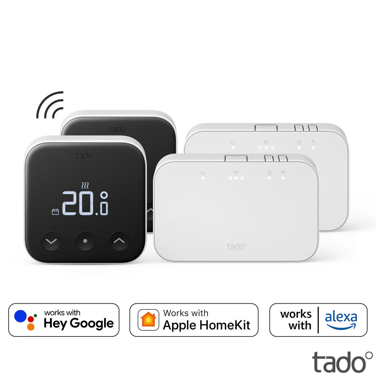 ° Wireless 2 Zone Kit (2 X Includes Wireless Thermostat X with Hot Water Control)