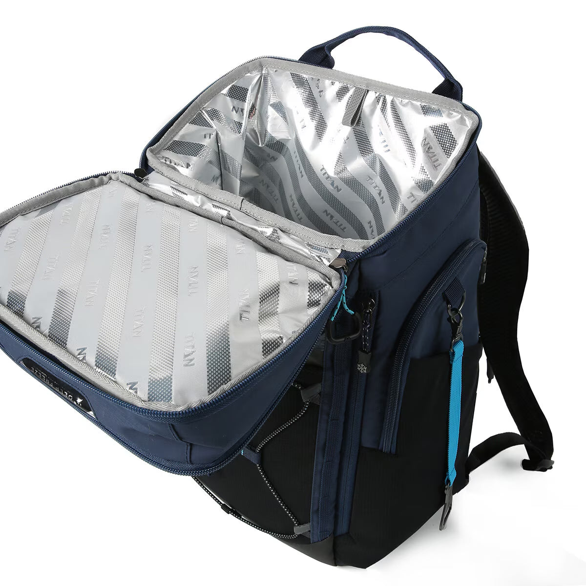 26 Can Backpack Cooler in Blue