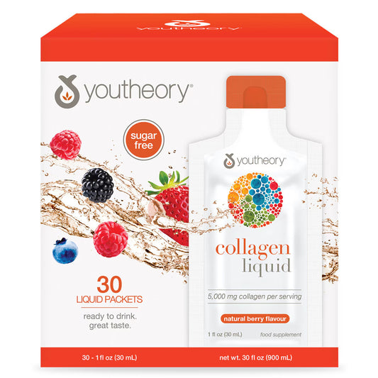 Collagen Liquid Natural Berry, 30 Count