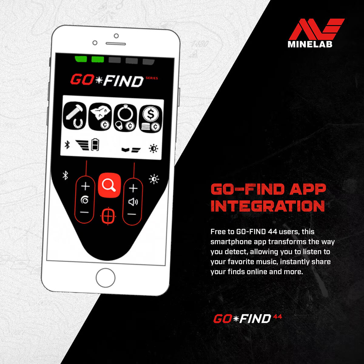 Go Find 44 Metal Detector Bundle - Includes Pro-Find 15 Pinpointer