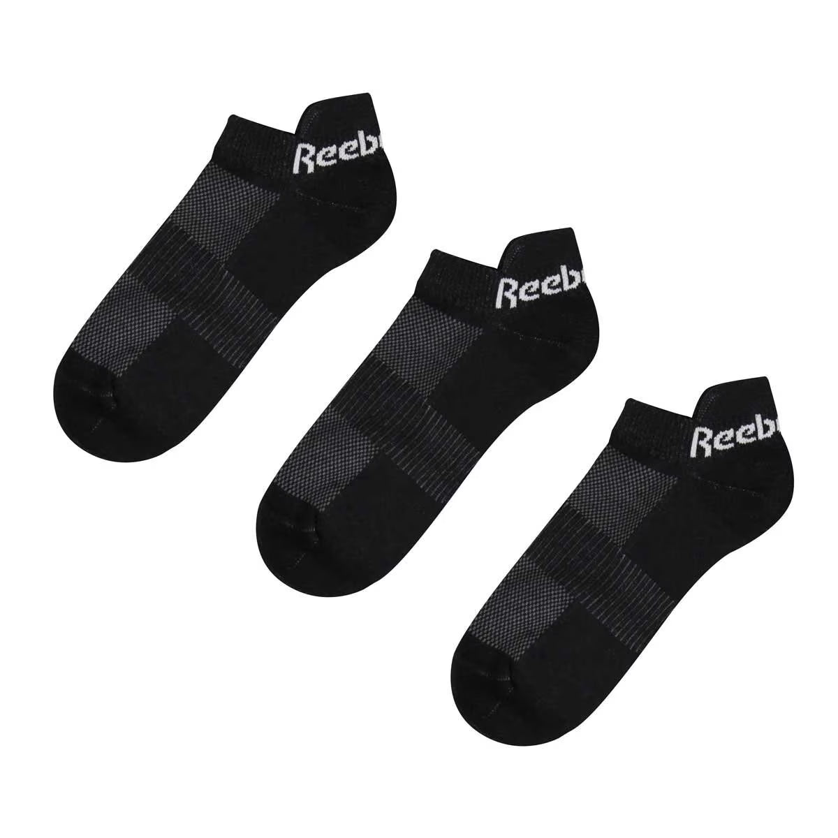 Essential Trainer Socks 6 Pack in Black, Size 4.5-6