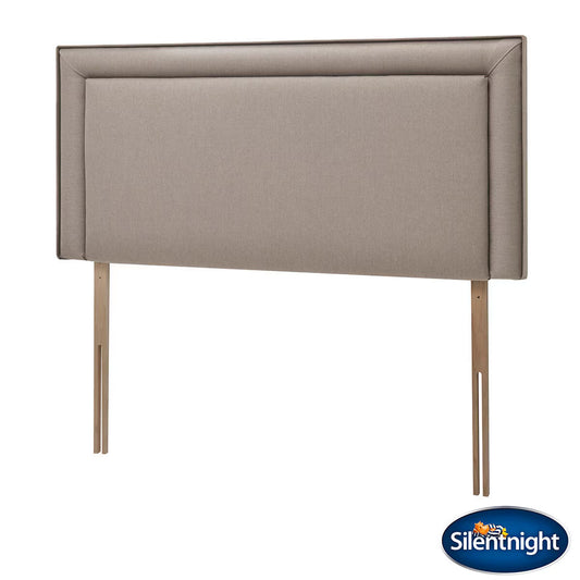 Malvern Sandstone Fabric Headboard, Single