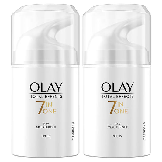 Total Effects Age Moisturiser, 2 X 50Ml