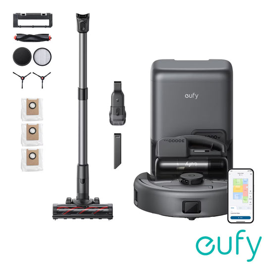 Robot Vacuum 3-In-1 E20 with Handheld Vacuum, Stick Vacuum and Auto-Empty Station, T2070G10