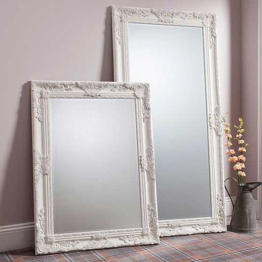 Hampshire Cream Leaner Mirror, 84 X 170Cm
