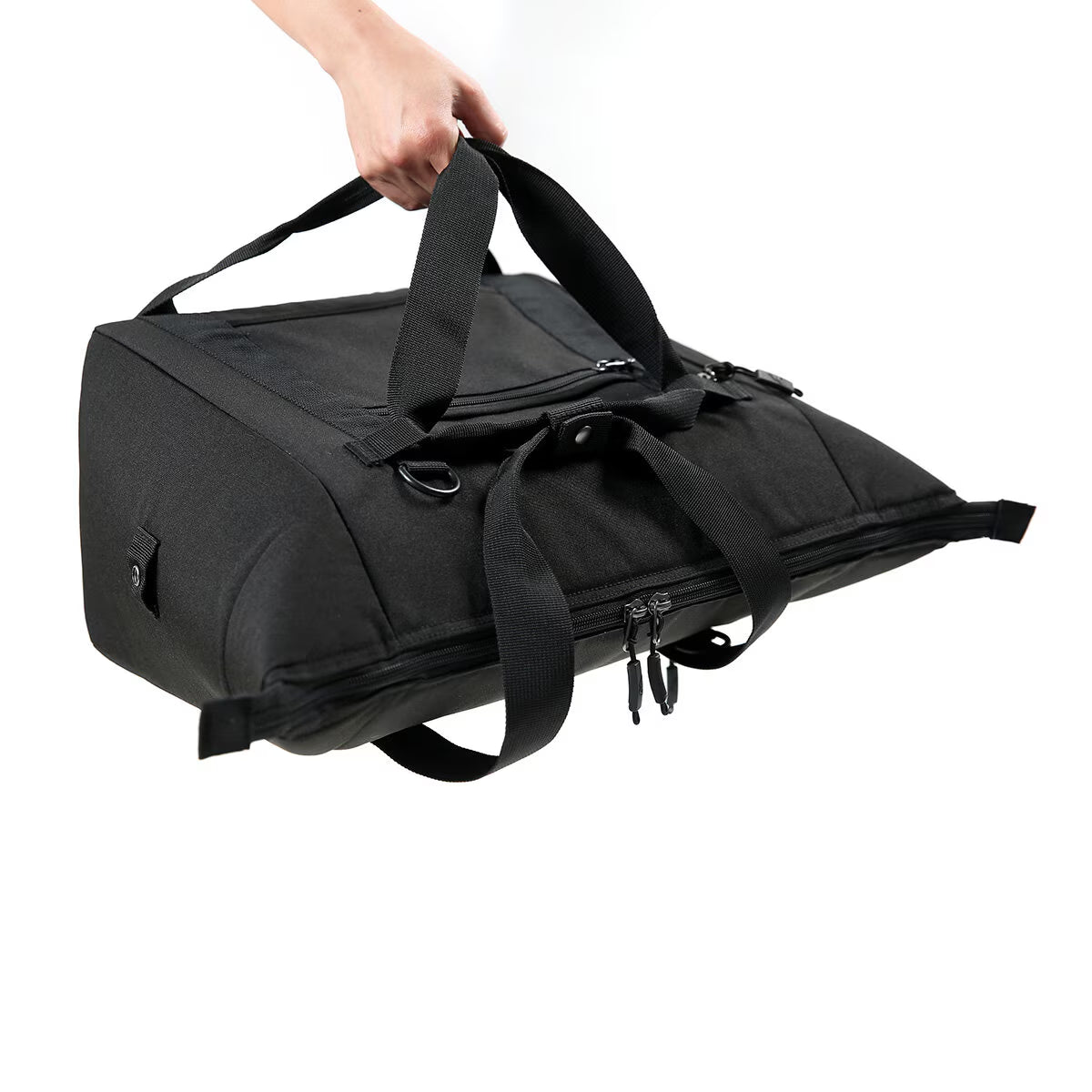 25 Can Insulated Carry-All with 2 High Performance Ice Walls in Black