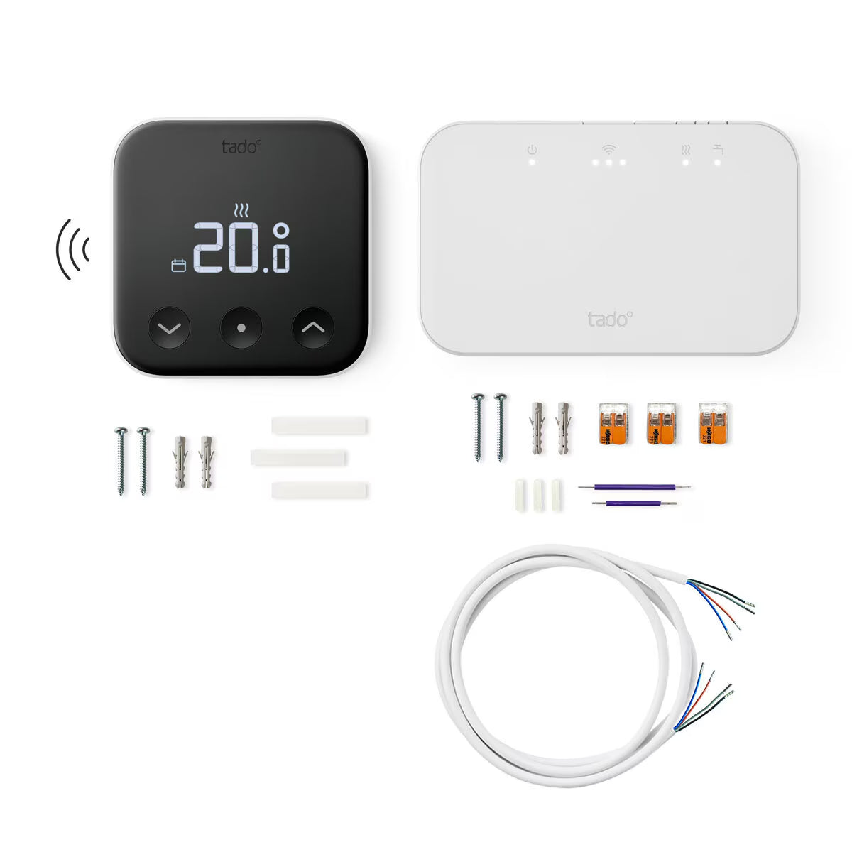 ° Wireless 2 Zone Kit (2 X Includes Wireless Thermostat X with Hot Water Control)