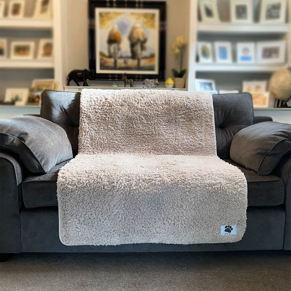 Comfy Cover in Stone, 100Cm X 170Cm