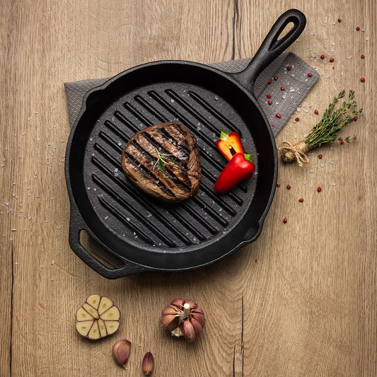 Cast Iron Griddle Pan, 26Cm