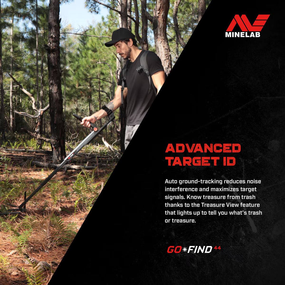 Go Find 44 Metal Detector Bundle - Includes Pro-Find 15 Pinpointer