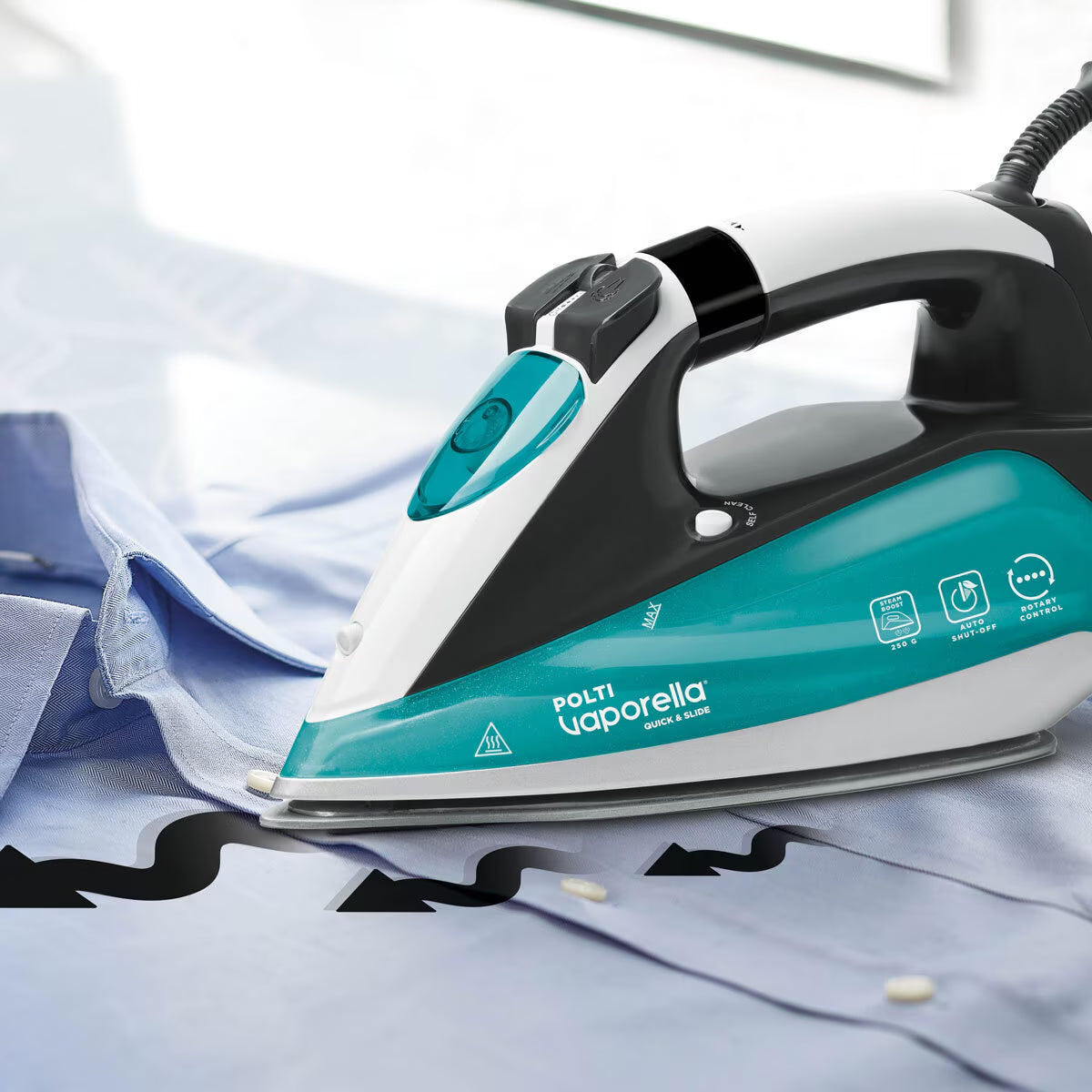 Vaporella QS220 Quick & Slide Steam Iron, PLGB0082
