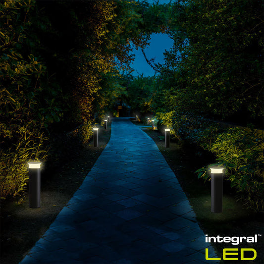 Outdoor Bollard Light, 400Mm