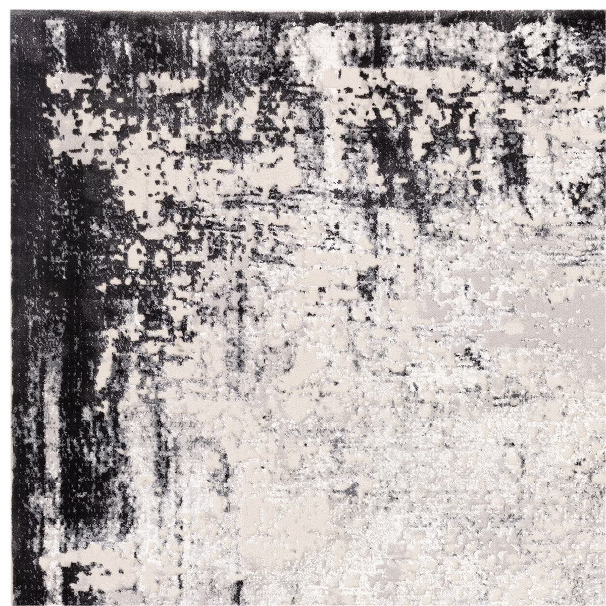 Kuza Border Grey Rug, 160 X 230 Cm