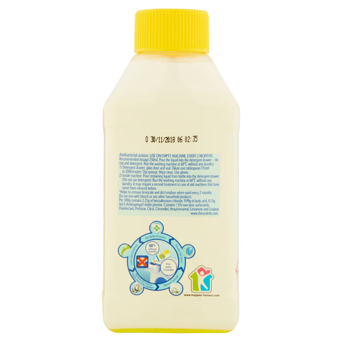Washing Machine Cleaner Citrus, 3 X 250Ml