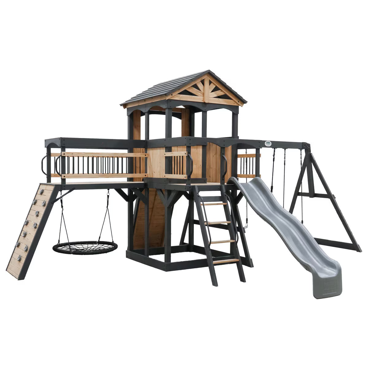 Timber Crossing Wooden Playcentre and Swing Set (3-10 Years)