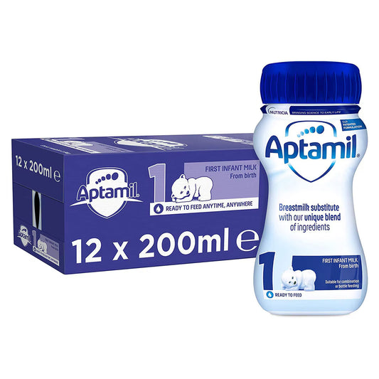 Stage 1 Ready to Feed Infant Milk, 12 X 200Ml