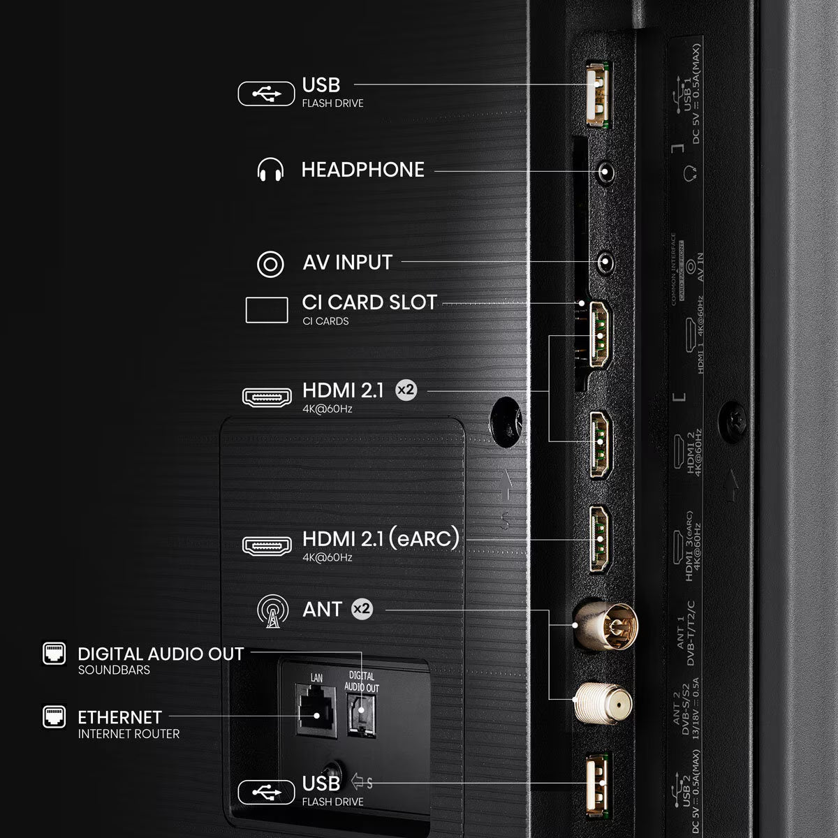 65U6NQTUK 65 Inch Mini-Led Freely Smart TV