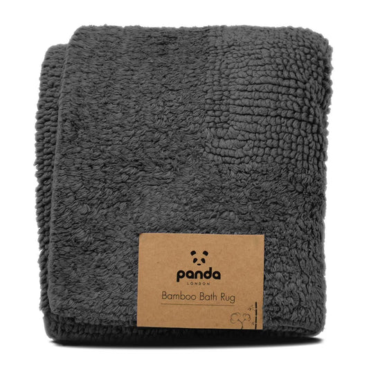 Bamboo Bath Rug in Urban Grey