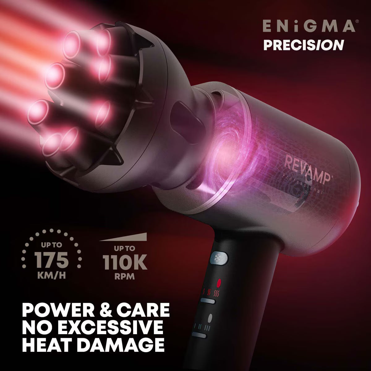 Enigma PRECISION Hair Dryer, DR-7000-GB