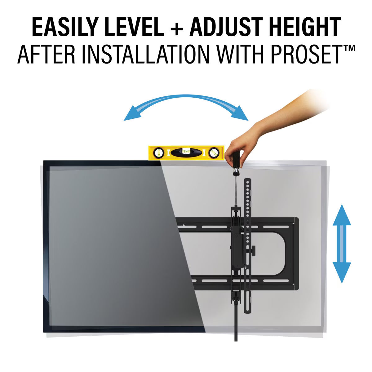 Preferred 42-90 Inch Large Tilt Wall Mount, SLT4-B2