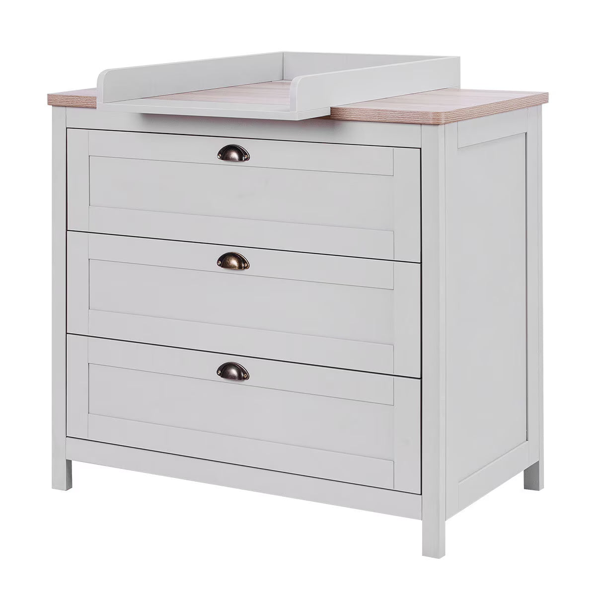 Verona Chest Changing Unit, Grey & Oak