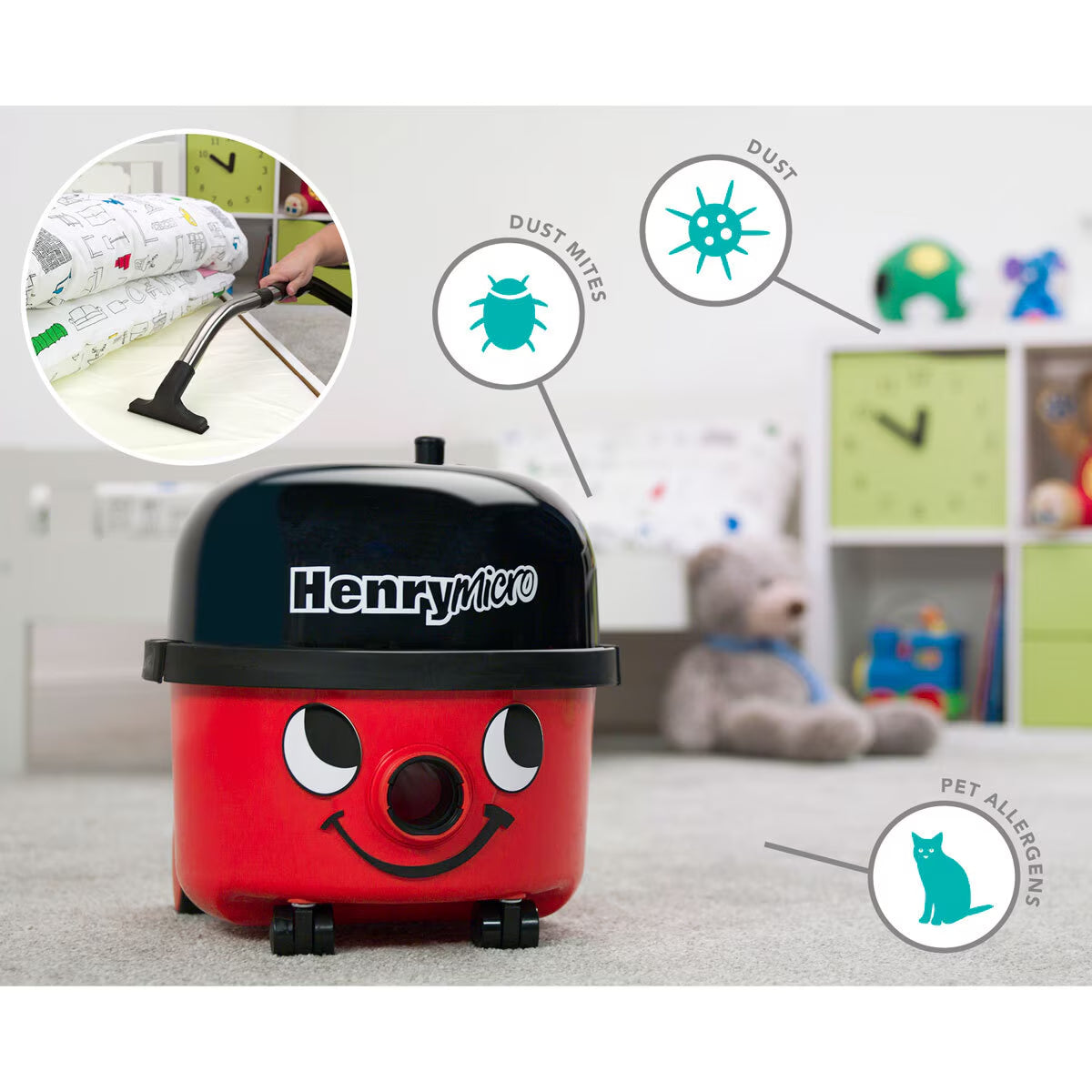 Micro Corded Vacuum Cleaner with Eco Brush, HVR.200M-11