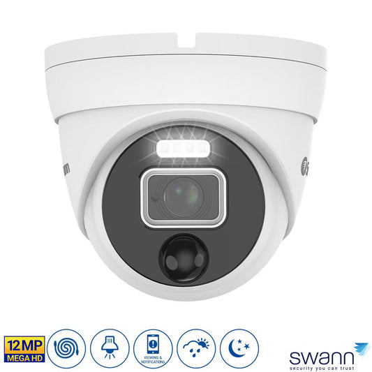 Enforcer™ 12MP Heat & Motion Sensing Add-On Dome Camera, SWNHD-1200D-EU
