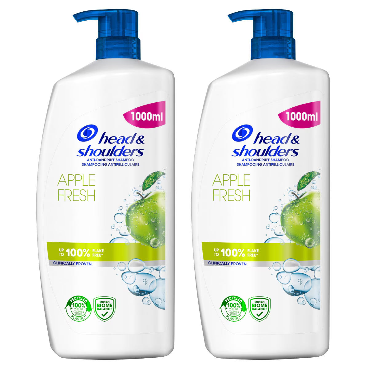 Head and Shoulders Classic Clean & Apple, 2 X 1L