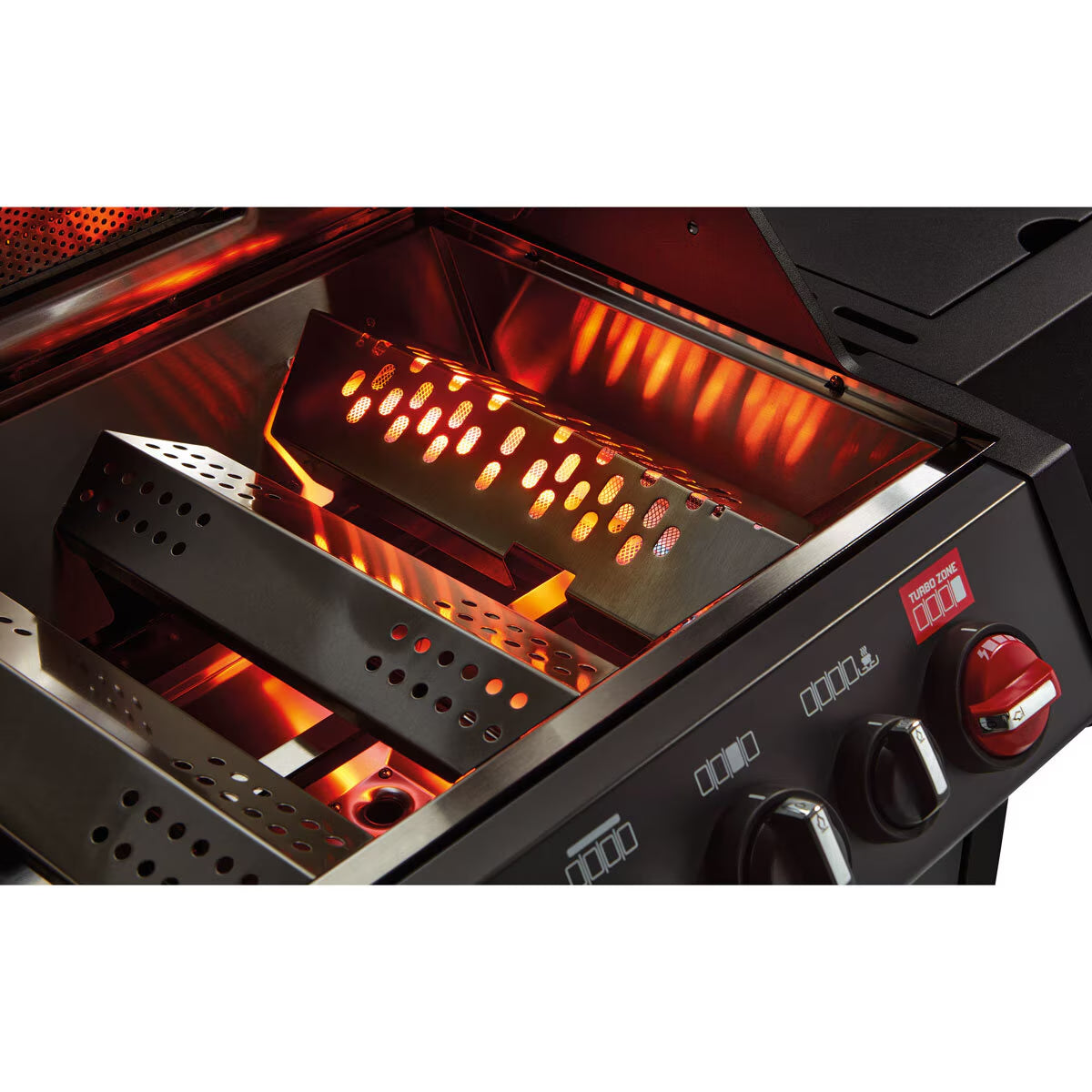 Monroe 4 Burner Stainless Steel Gas Barbecue + Pizza Stone + Cover