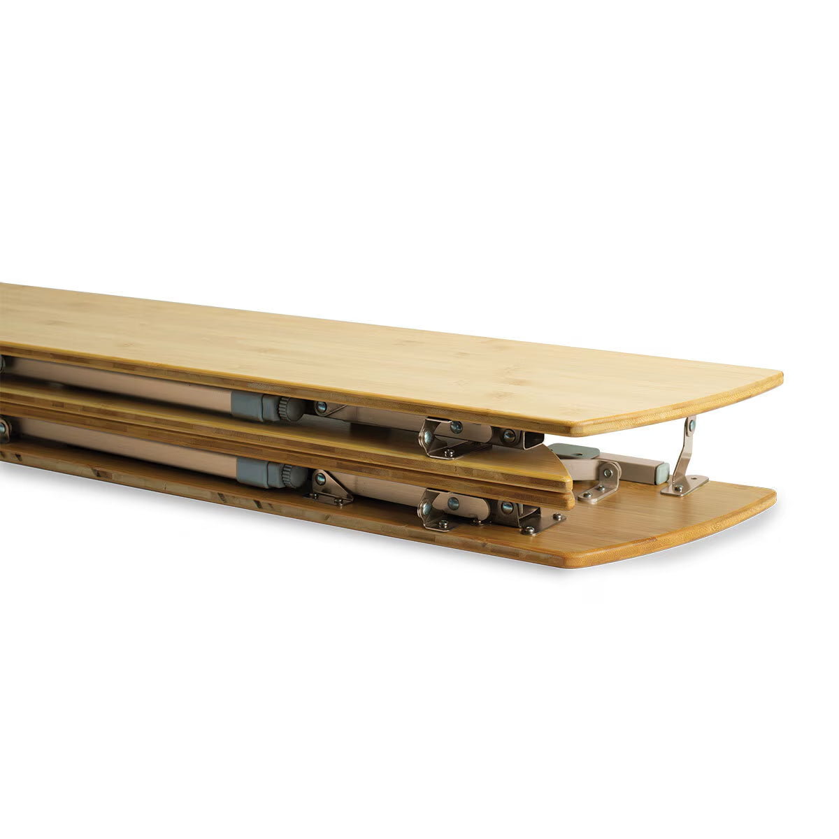 Kitpac round V2 Bamboo Camping Table