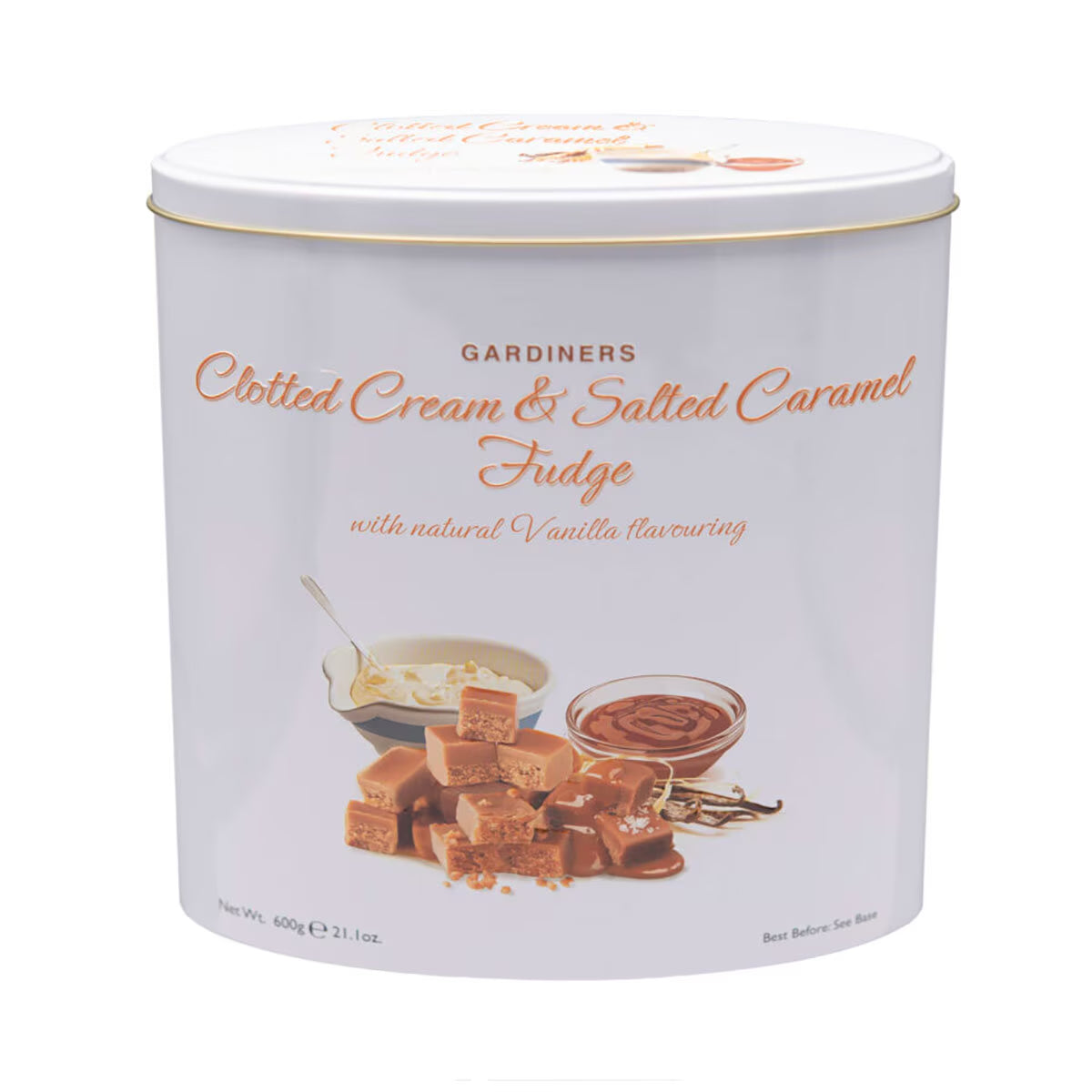 Clotted Cream & Salted Caramel Fudge, 600G