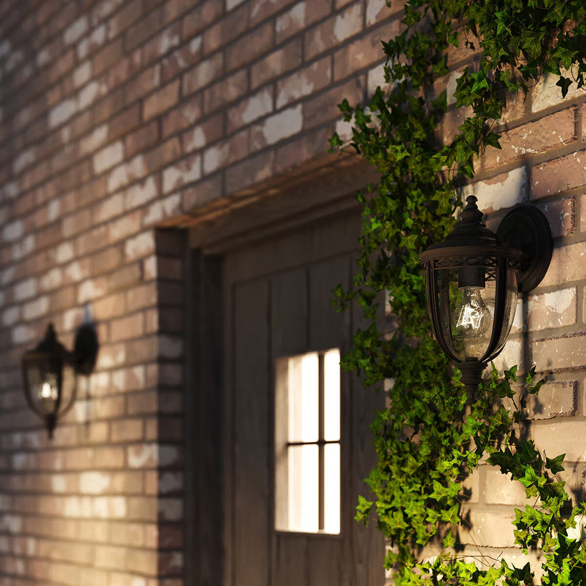 English Bridle 1 Light Exterior Wall Lantern