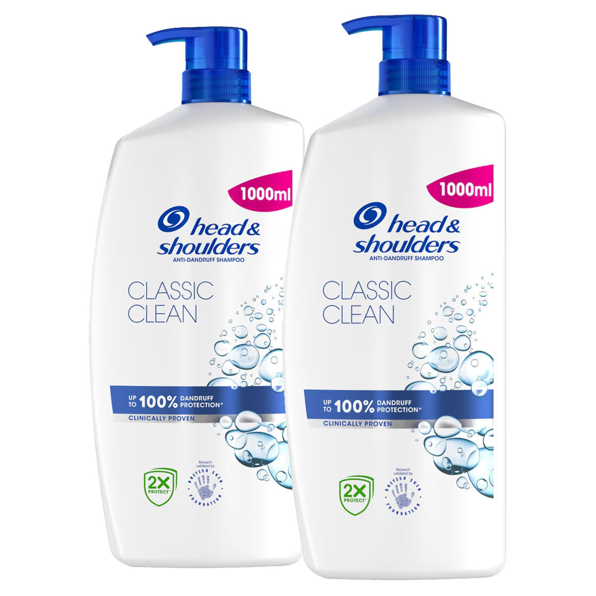 Head and Shoulders Classic Clean & Apple, 2 X 1L