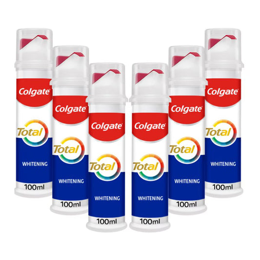 Total Whitening Toothpaste, 6 X 100Ml