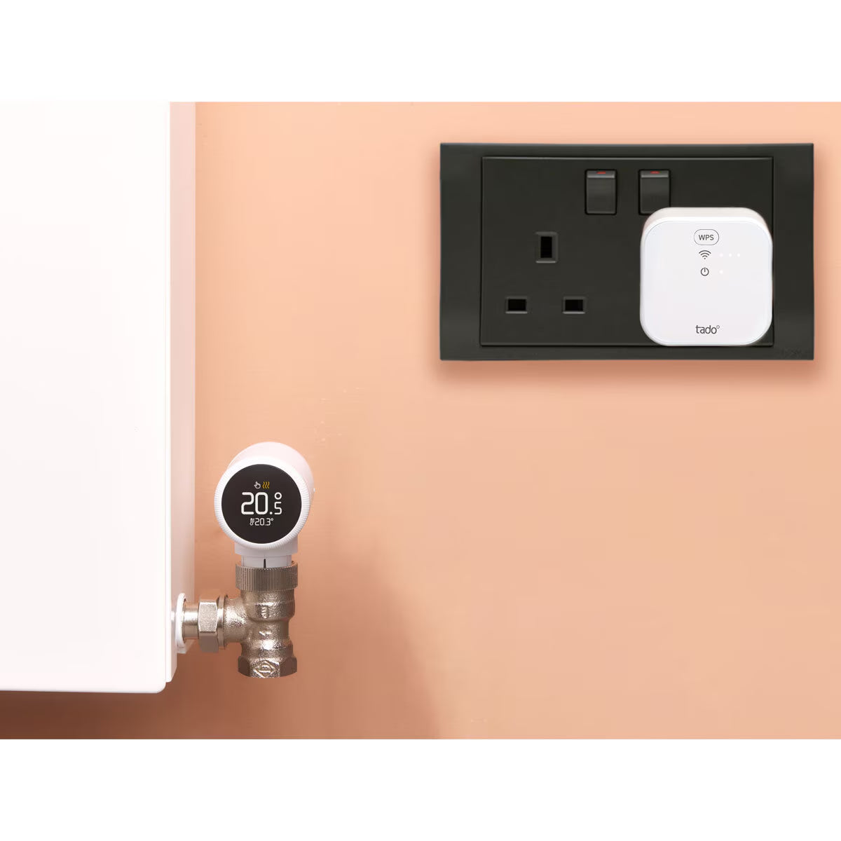 ° Multi-Room Bundle (Includes Wireless Thermostat X with Hot Water Control, Wireless Temperature Sensor X & 5 X Smart Radiator Thermostat X)