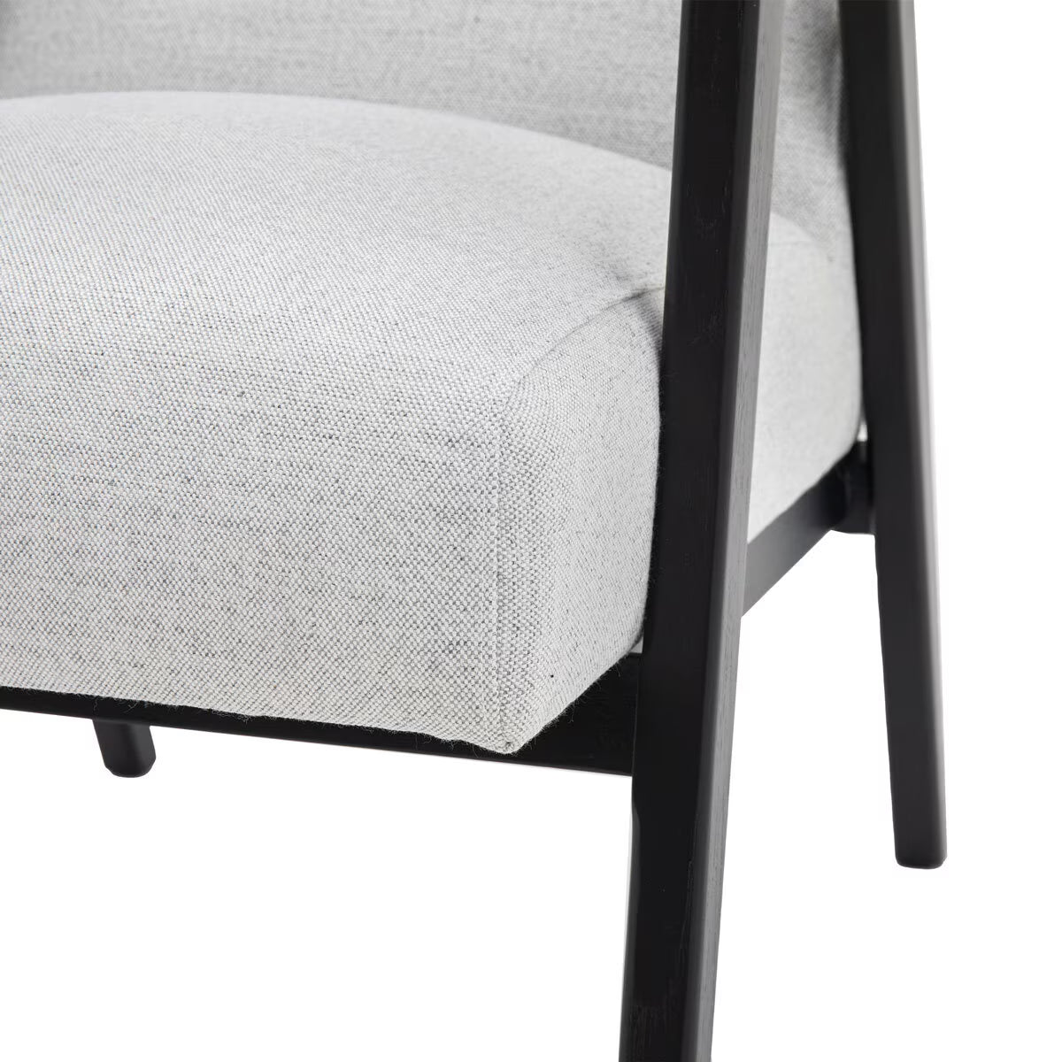 Neyland Mottled Stone Linen Armchair