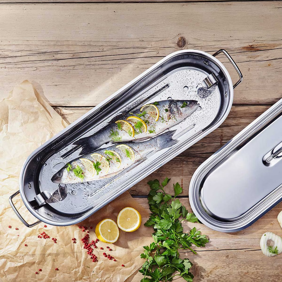 45Cm Fish Poacher, 7.3L