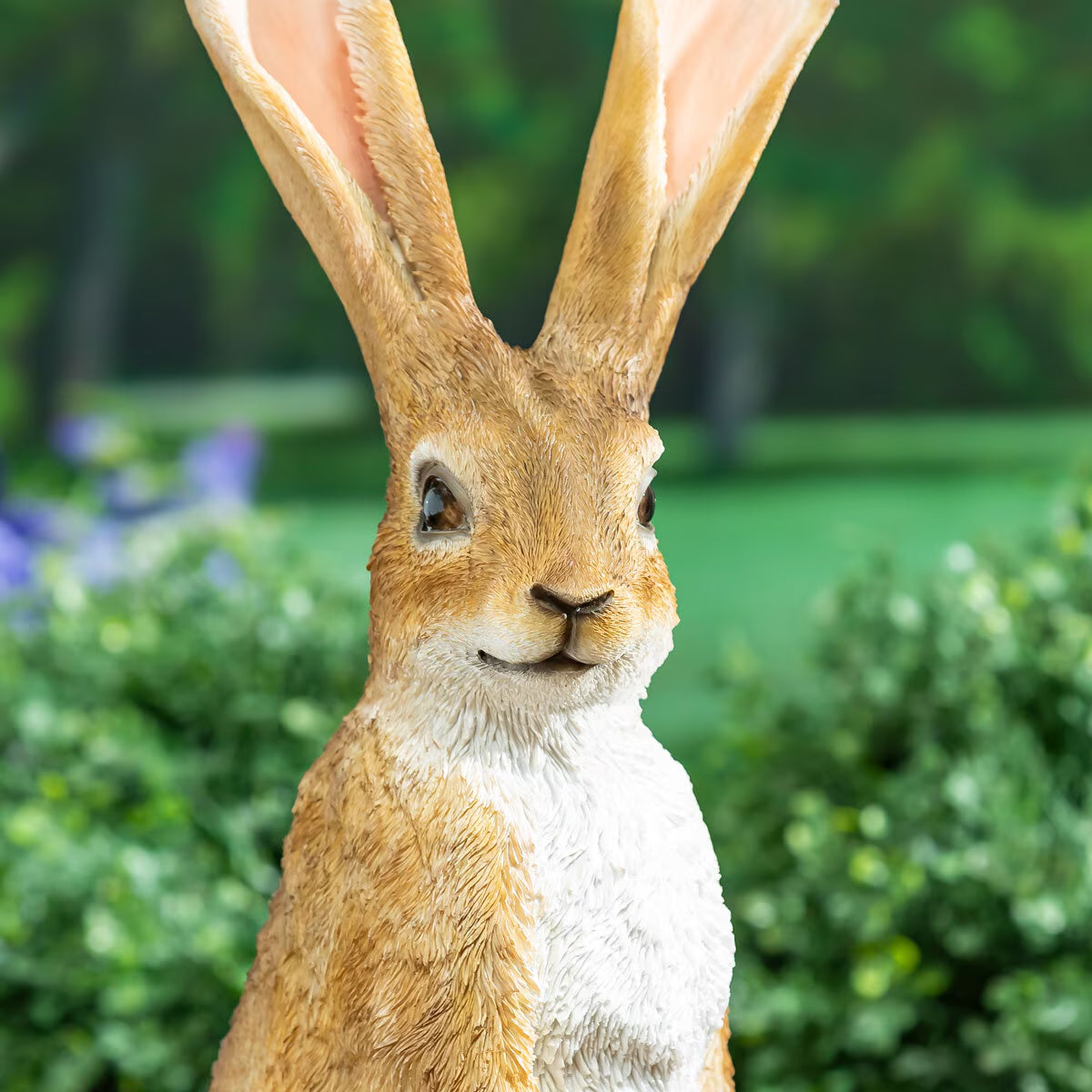 Ornamental Hare Statues, Set of 2