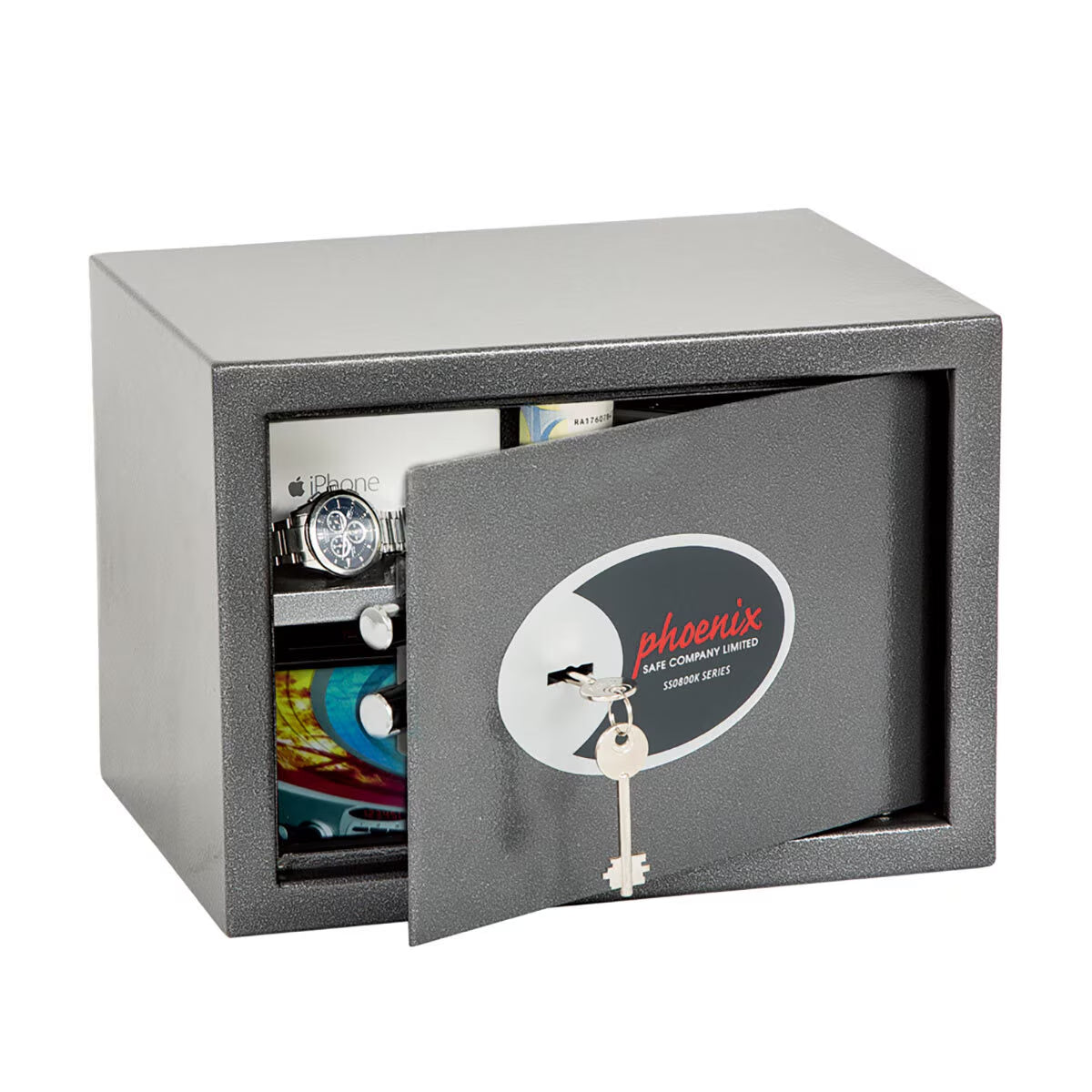 17 Litre Vela Home and Office SS0802K Security Safe with Key Lock