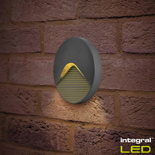 Pathlux Step Outdoor Wall Light, 2 Pack