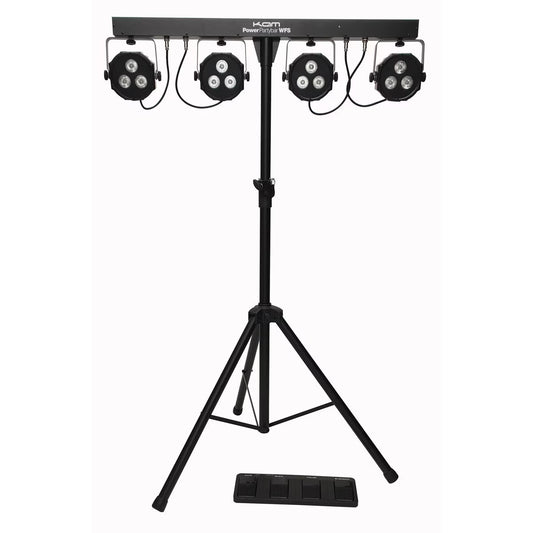 KML305 Party Bar Lights with Stand, Footswitch and Bag