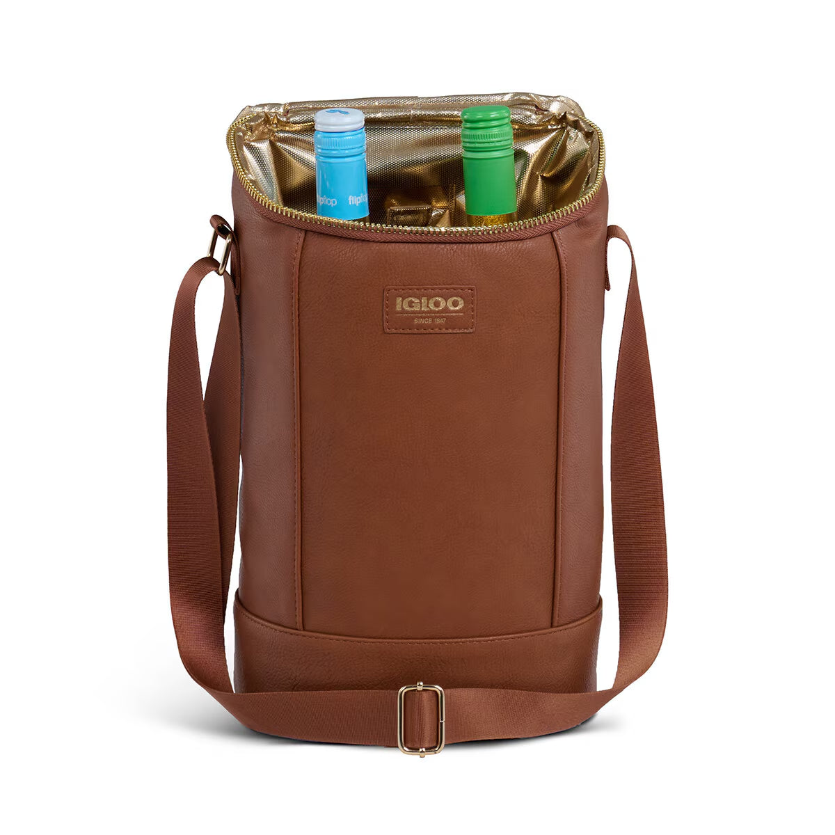 Luxe Cooler Tote Bag in Black