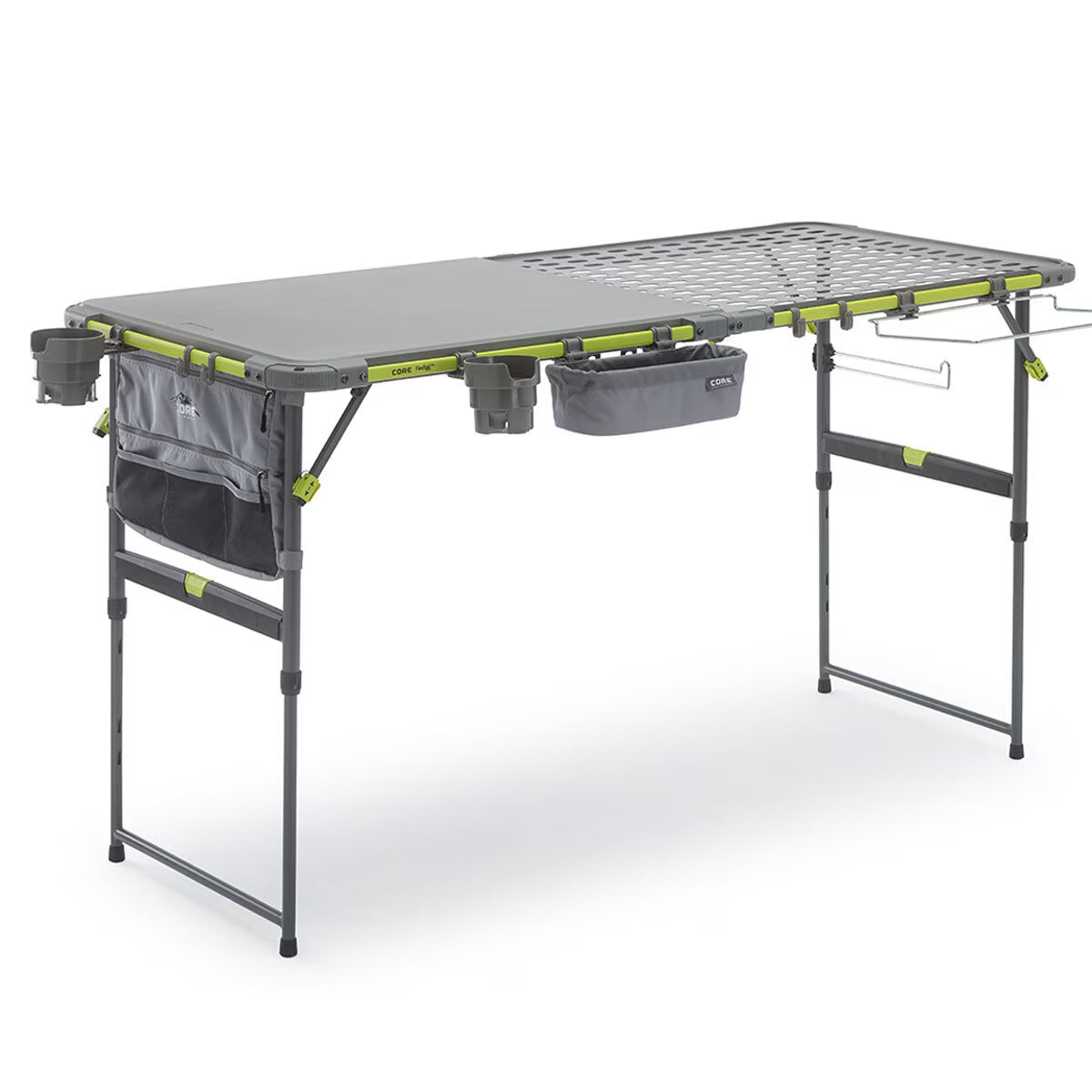5FT Flexrail Outdoor Cook Table with Accessories